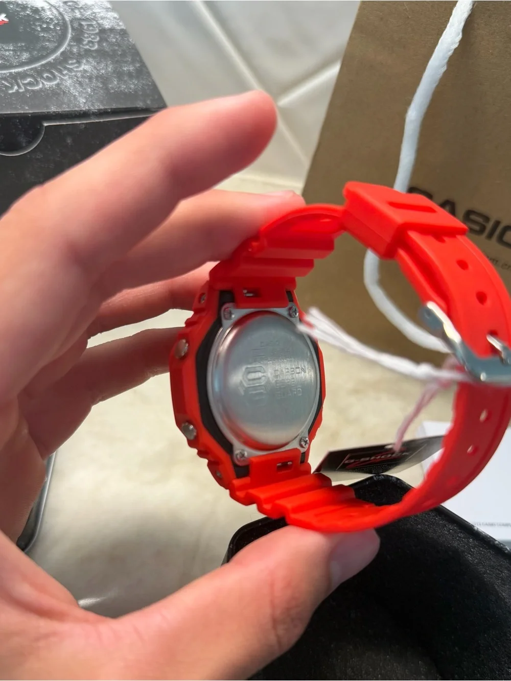 Casio G-Shock Men's Red Resin Sport Watch